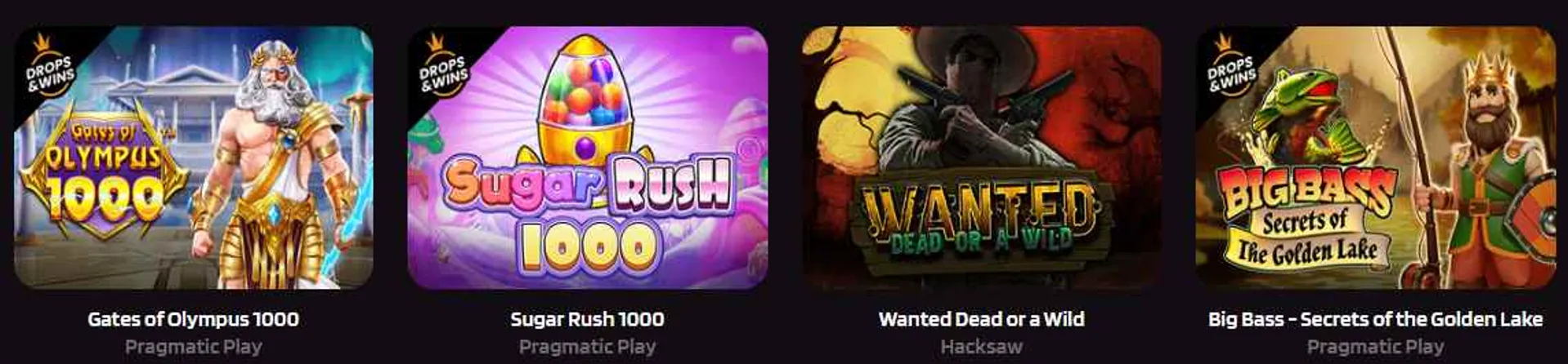 Jogos de slot exclusivos